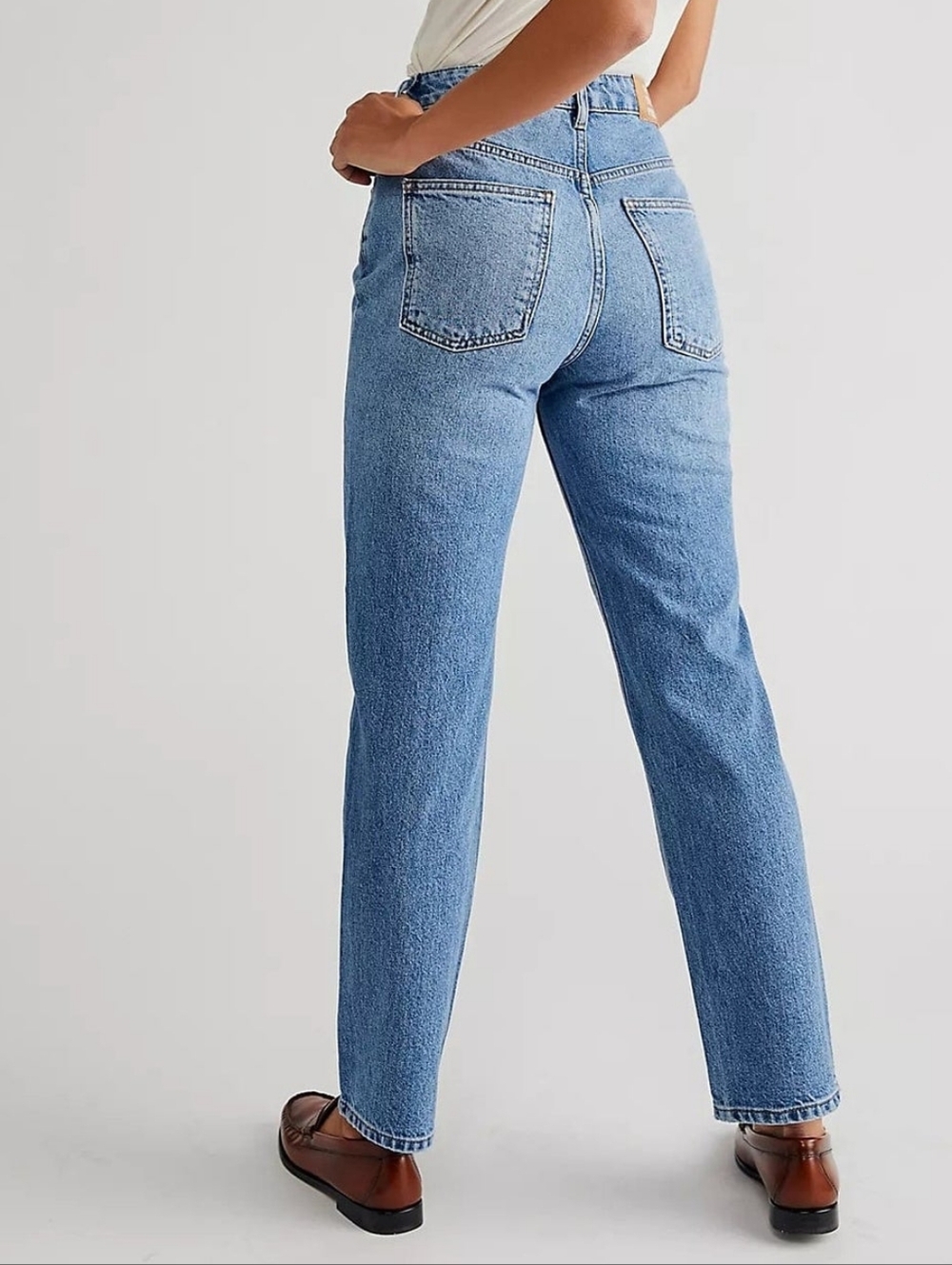 Free People Pacifica Straight-Leg Jeans - Picture 4 of 10